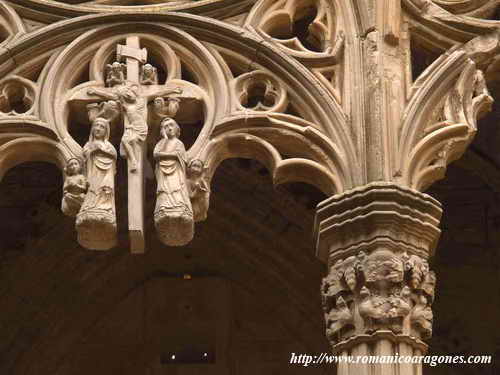 DETALLE DE LA DECORACIN DEL CLAUSTRO